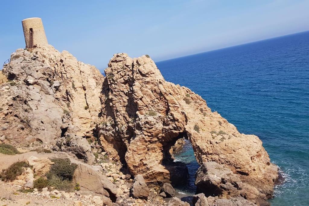 Sea View Cozy Apartment La Tanita Mojacar Luaran gambar