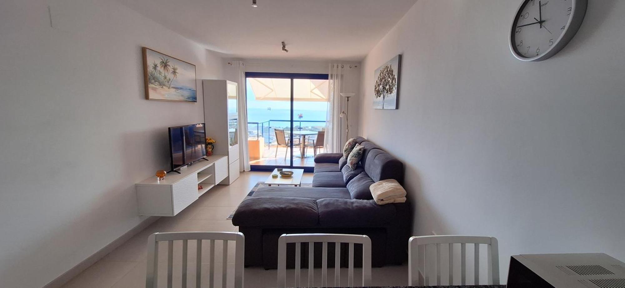 Sea View Cozy Apartment La Tanita Mojacar Luaran gambar