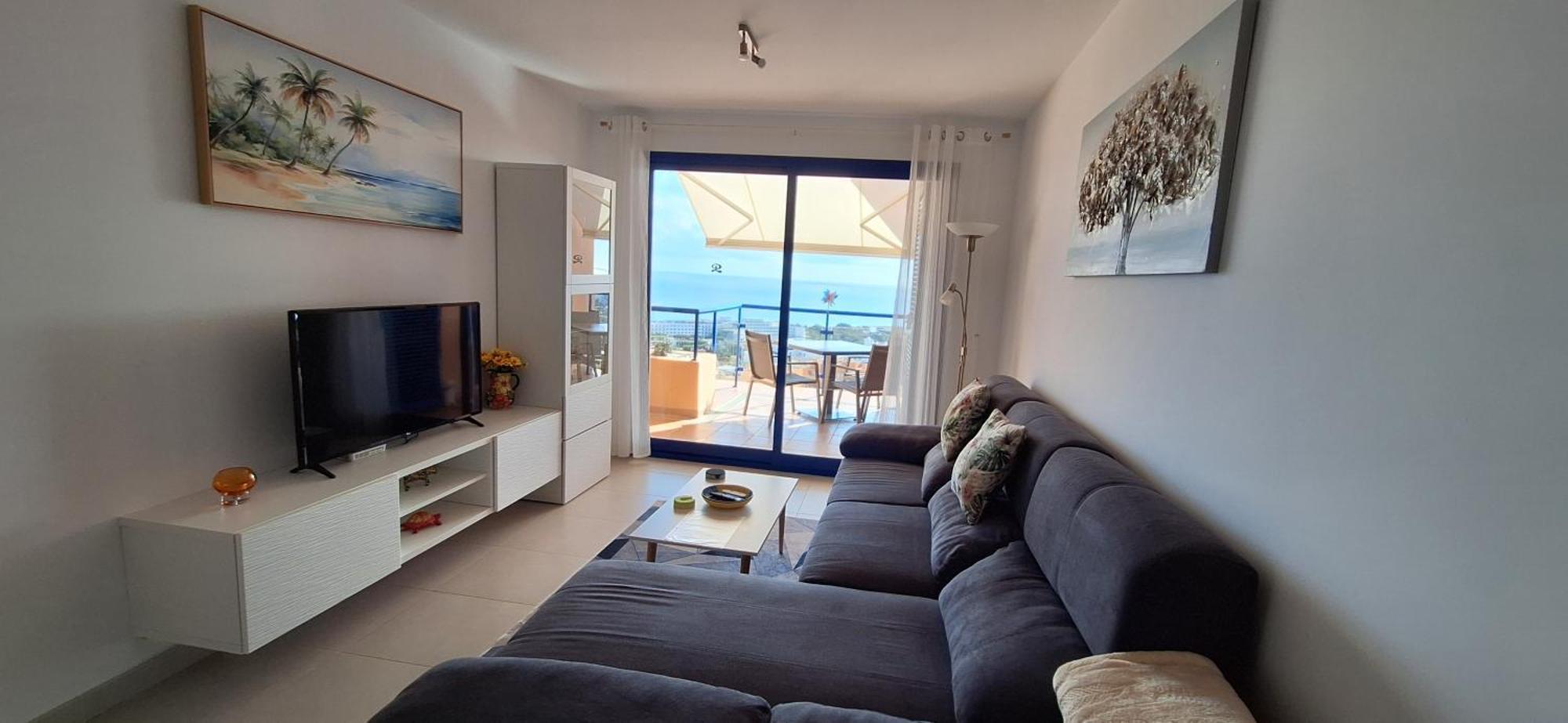 Sea View Cozy Apartment La Tanita Mojacar Luaran gambar