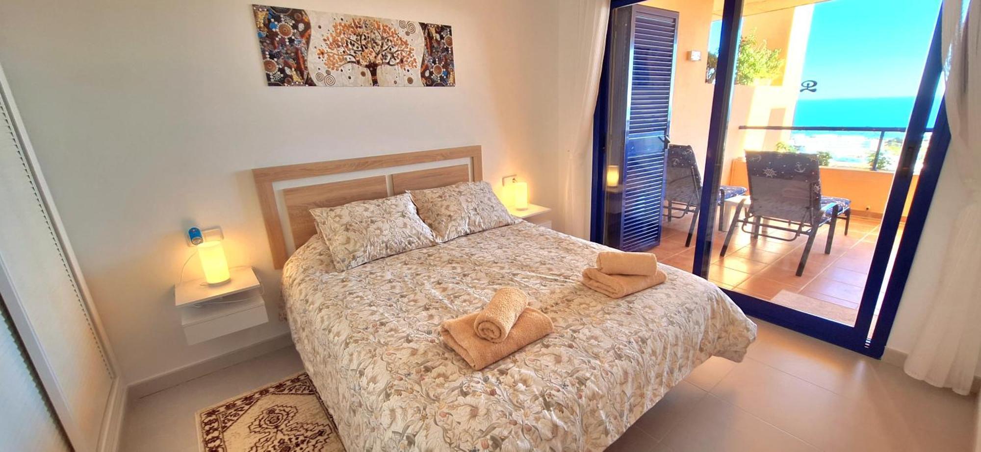Sea View Cozy Apartment La Tanita Mojacar Luaran gambar